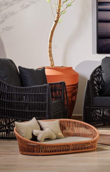 cama pet king oval
