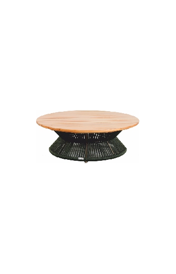 mesa de centro artistico com trama