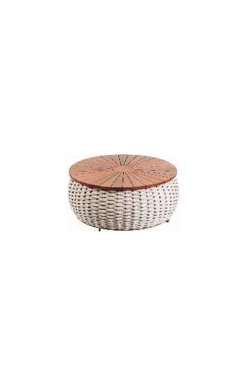 mesa de centro ilustre com trama