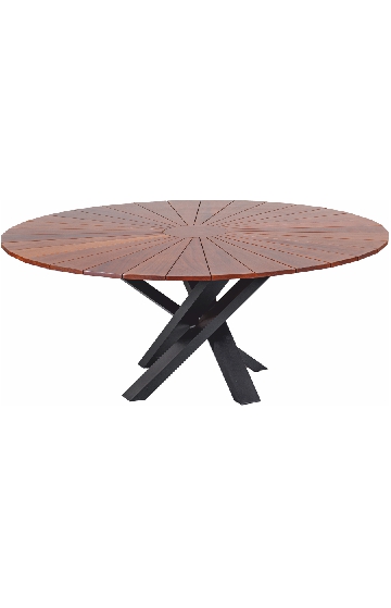 mesa de jantar gold redonda
